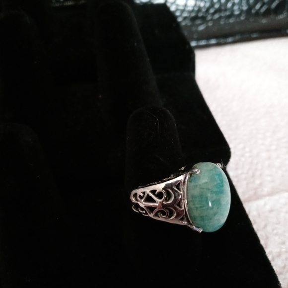 Amazonite Ring - Picture 3 of 7